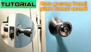 Cara Bongkar Pasang Slot Pintu Kamar Mandi Pvc